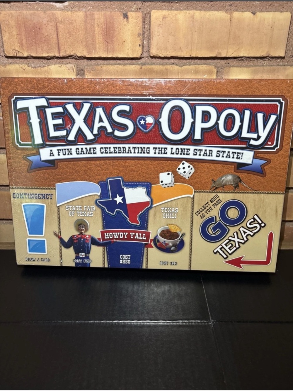 NEW Texas-Opoly  Board Game Made in USA Sealed